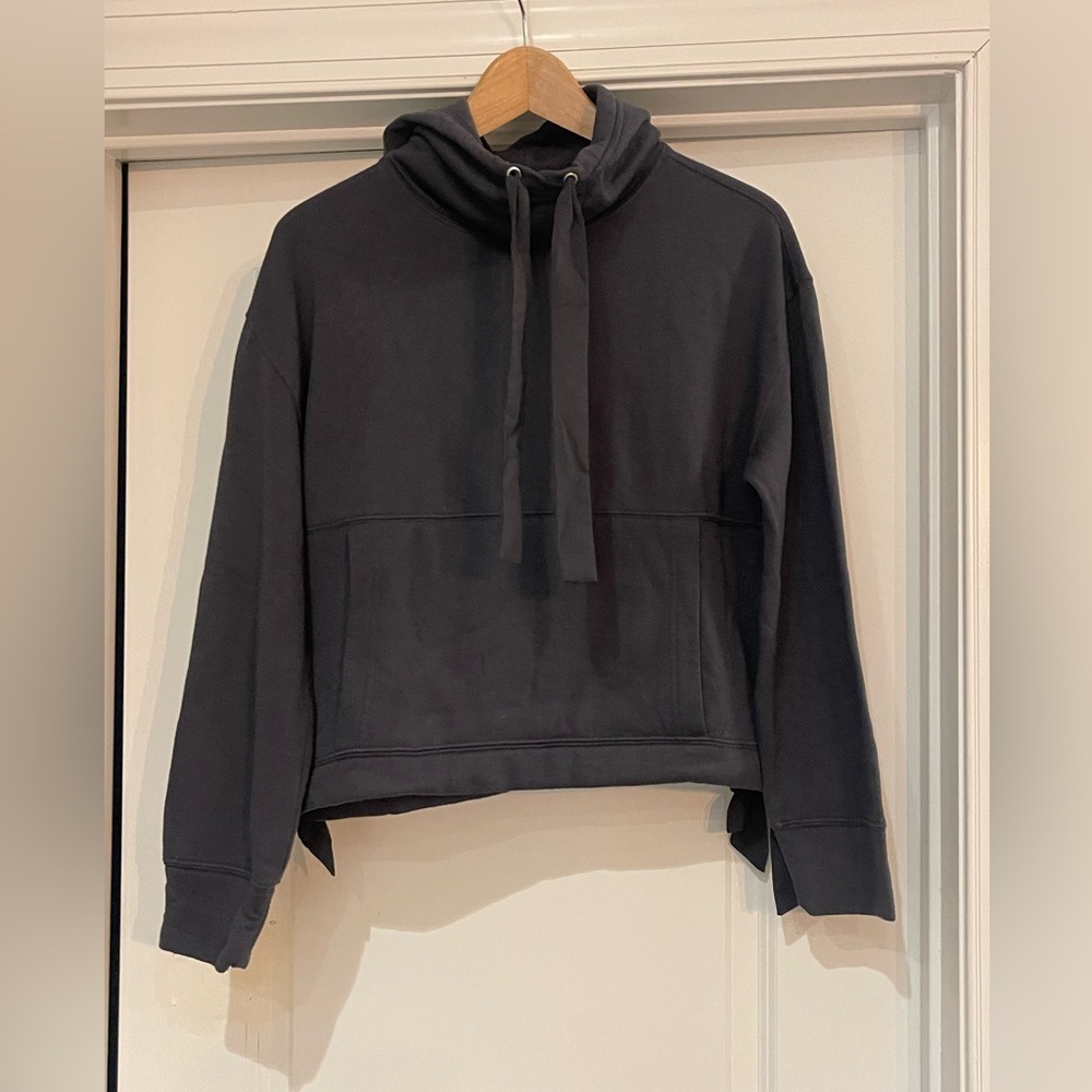 Club Monaco Navy Blue over sized hoodie